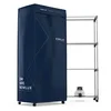 Image de Newlux - Séchoir à Linge Électrique Portable Secadry (1200W) avec Lumière UV pour Désinfecter. Capacité 15Kg, Temp. 180min, 4 Niveaux. Séchoir par Ventilation idéal comme Armoire et Séchoir, Bleu en occasion ou reconditionné