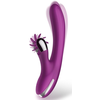 Image de Vibro Rabbit Vibrating Double 10 x 3.5cm Violet