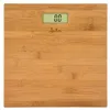 Image de Balance en bambou Jata Hogar 489 avec grand écran LCD haute précision 4 capteurs Indicateur de surpoids Connexion et déconnexion automatique en occasion ou reconditionné