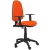Image de Lot de 1 chaise de bureau GENERIQUE interieur non pliable en polypropylene orange
