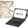 Image de Clavier Bluetooth avec Support pour Tablette SUBKT5-BTTW10 Espagnol Qwerty Multicouleur Espagnol