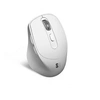 Image de Souris sans fil Bluetooth Comfort Ergo Dual USB 2.4 GHz 2400 dpi 5 boutons droitier couleur blanche