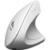 Image de Souris verticale Glide Vertical Ergo Dual Bluetooth USB 2.4 GHz 4000 dpi 5 boutons droitier couleur blanche