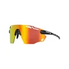 Image de Lunettes Eassun Fartlek Noir Mat Rouge