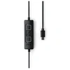 Image de Casque PC SPC Brave Pro 4725A Filaire Circum-Auriculaire Annulation du Bruit Noir