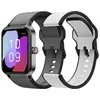Image de SMARTEE DUO PRO - Montre connectée, écran 1,78" AMOLED, GPS, BT, 100 sports, autonomie 9 jours, IP68 - noire