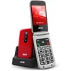 Image de SPC Stella 3 - Téléphone Portable Senior, 4G, Grandes Touches, Rouge | Socle de charge, SOS, configuration à distance depuis l’app SPC Care, 3 mémoires directes et compatible appareils auditifs en occasion ou reconditionné