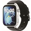 Image de enfant SaveWatch Plus 2 GPS 49 mm Boitier argent avec bracelet silicone noir