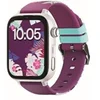 Image de enfant SaveWatch Plus 2 GPS 49 mm Boitier blanc avec bracelet silicone violet Maui