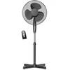 Image de Ventilateur sur Pied Silencieux, Télécommande, Minuterie jusqu'à 7,5 Heures FN122397 Noir