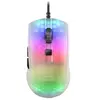 Image de Souris Gaming RGB Chroma MMR Blanc Carcasse Translucide Ultra-léger 58g 12800DPI