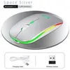 Image de Souris 108 Bluetooth sans fil rechargeable 2,4 GHz - Argent