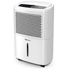 Image de Déshumidificateur Portable 12L /jour avec 3 Modes, Affichage numérique, évacuation Continue, Minuterie, Contre l'humidité