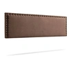 Image de Tête de Lit Tapisée MODENA Aqualine 160x55x8 cm - Chocolat -