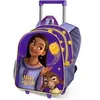 Image de Sac à dos 3D à Roulettes Petit - Disney Wish, Asha et la Bonne Etoile Star - Lilas - Taille Unique