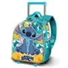 Image de Sac à dos 3D à Roulettes Petit - Disney Lilo et Stitch Colors - Turquoise - Taille Unique