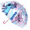 Image de Parapluie Cloche Lilo & Stitch - Imprimé Stitch et sa Copine Angel - Ouverture Manuelle - Fabriqué en 100% POE avec Structure en Fibre de Verre en occasion ou reconditionné