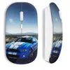 Image de Souris Sans Fil Blue Mustang Voiture ()