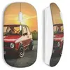Image de Souris sans fil golf volkswagen gti rouge vintage ()