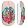 Image de Souris Sans Fil Flamant rose art design ()