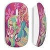 Image de Souris sans Fil Hippie girl ()