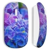 Image de Souris Sans Fil Fleurs bleues ()