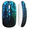 Image de Souris sans fil pluie galaxy ()