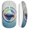 Image de Souris sans fil Pyramide art design ()