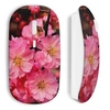 Image de Souris sans fil Pink flowers design ()