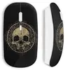 Image de Souris sans Fil Tête de mort Black ()