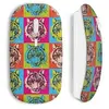 Image de Souris sans Fil Tiger style art multicolor ()