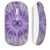Image de Souris sans Fil Violet eye ()