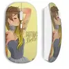 Image de Souris Sans Fil Pin Up Belle Et La Bete ()