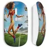 Image de Souris Sans Fil Sexy Girl Football