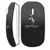 Image de Souris Sans Fil Ferrari Effet Metal Blanc ()