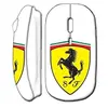 Image de Souris Sans Fil Ferrari Logo Blanc ()