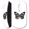 Image de Souris sans fil Papillon blanc ()
