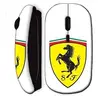 Image de Souris Sans Fil Ferrari Logo Noire ()