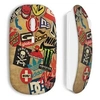 Image de Souris sans Fil Skateboard marques ()