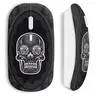 Image de Souris sans Fil Tête de mort Design black ()