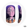 Image de Souris Sans Fil Saitama One Punch Man Purple ()