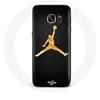Image de Coque pour Samsung Galaxy S7 Edge Air michael jordan logo jaune