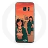 Image de Coque pour Samsung Galaxy S7 Edge Squid Game Kang Sae Byeok Numéro 067 Et Ji Yeong Numéro 240