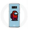 Image de Coque pour Samsung Galaxy S8 Among Us jeu vidéo Fond bleu