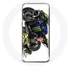 Image de Coque pour Samsung Galaxy S7 Edge Valentino Rossi Pilote de vitesse fond blanc