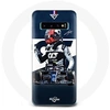 Image de Coque pour Samsung Galaxy S10 Formule 1 Max Verstappen Pilote automobile F1 Bleu