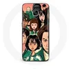 Image de Coque pour Samsung Galaxy S7 Edge Squid Game Affiche personnages Fanart