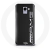 Image de Coque pour Samsung Galaxy J6 2018 Amg Logo Carbone Texture