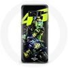 Image de Coque pour Samsung Galaxy S8 Valentino Rossi motoGP 46 Pilote de vitesse