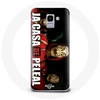 Image de Coque pour Samsung Galaxy J6 2018 La casa de papel Le masque dali
